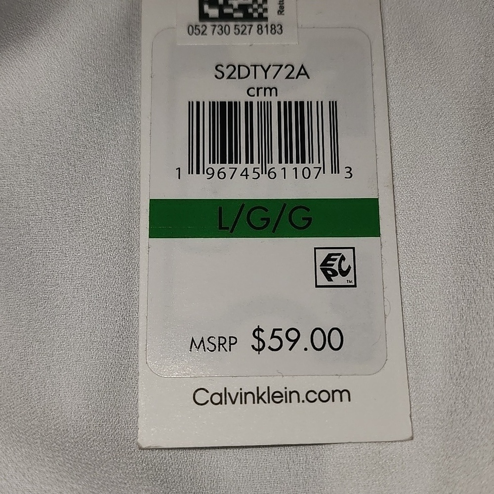 NWT Calvin Klein White Blouses - Picture 3 of 8